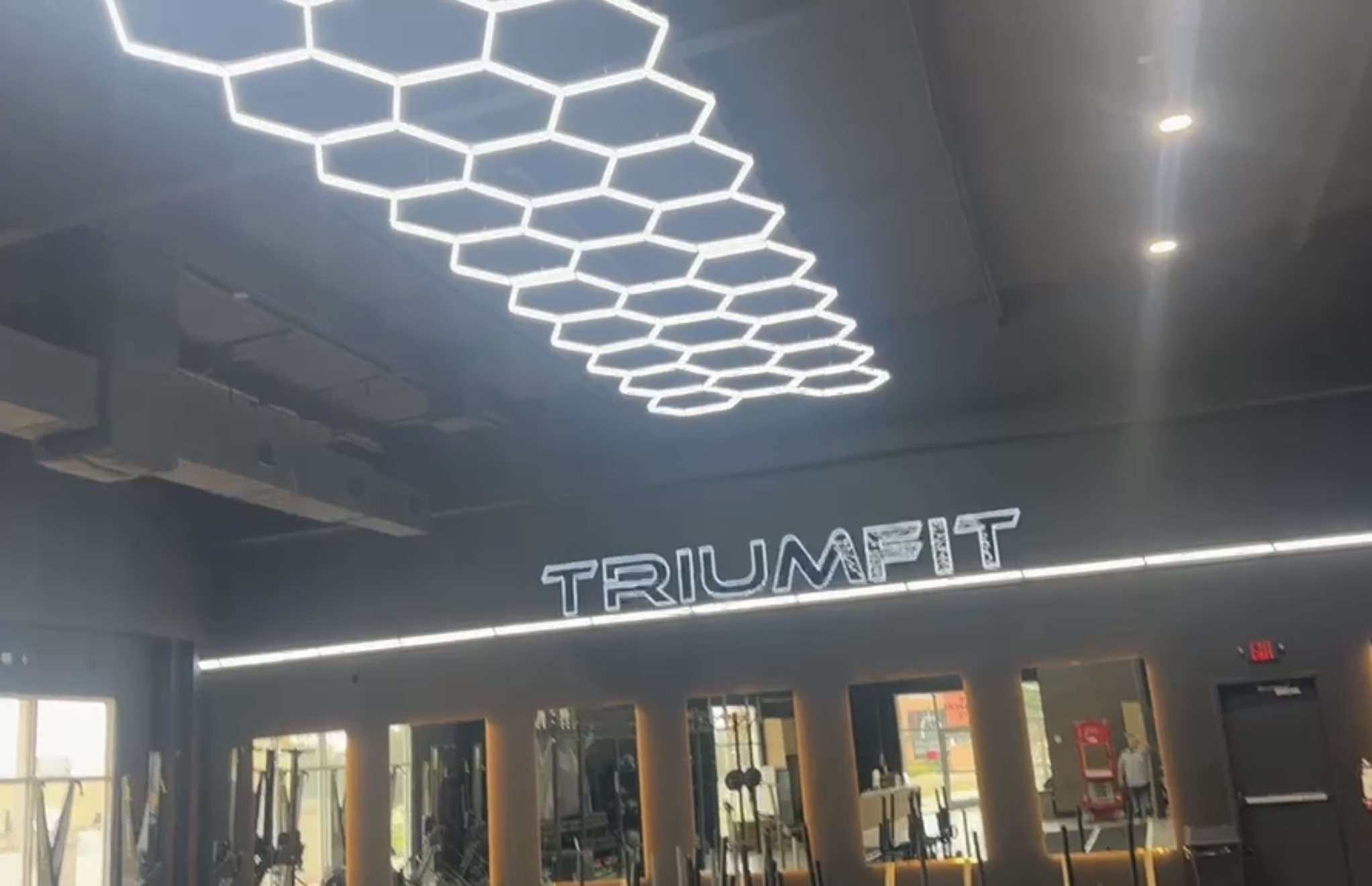 Commercial lighting project